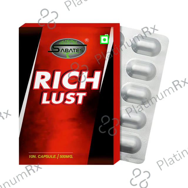 Sabates Rich lust Capsule 10 capsules