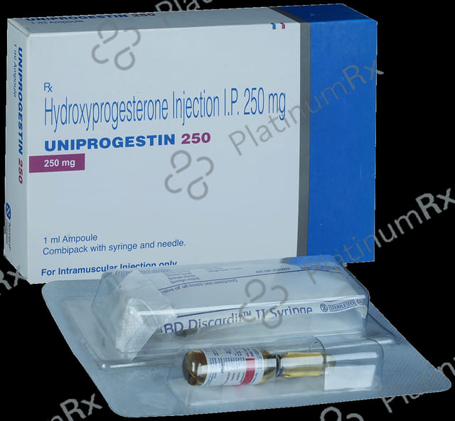 Uniprogestin 250 Injection