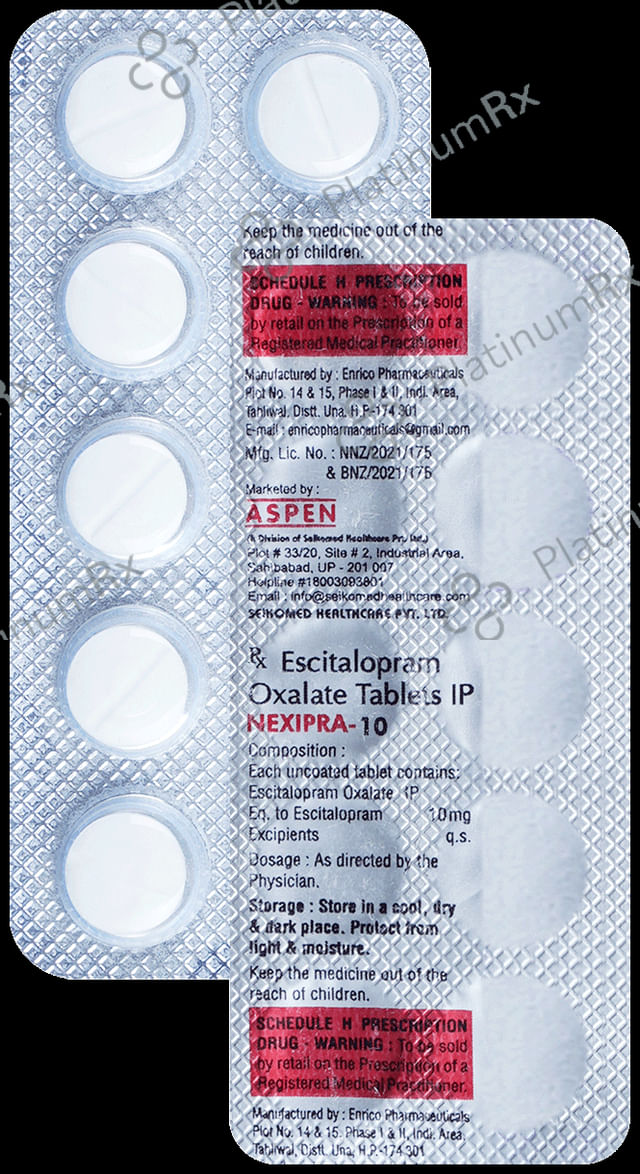 Nexipra 10 Tablet