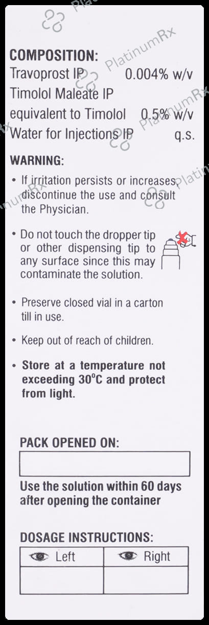 Travoprostin-T Ophthalmic Solution