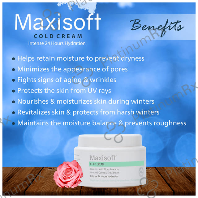Maxisoft Cold Cream (50gm Each) 4 jar