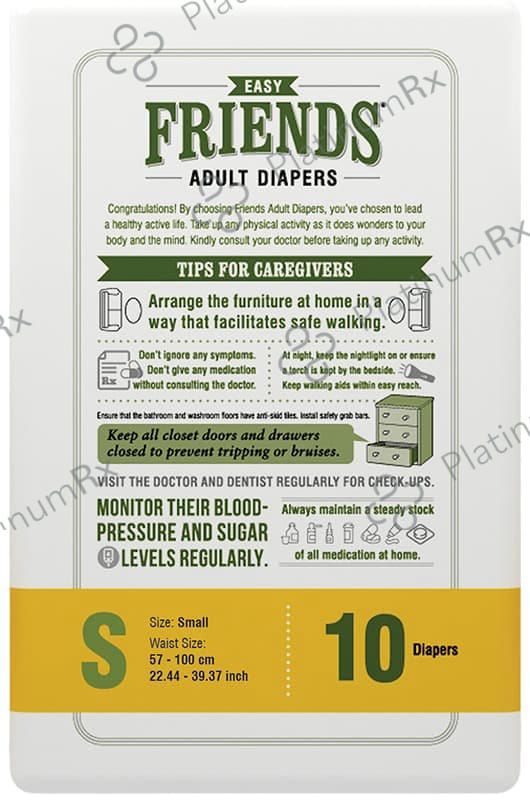 Friends Easy Adult Diaper Small