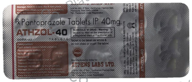 Athzol 40 Tablet