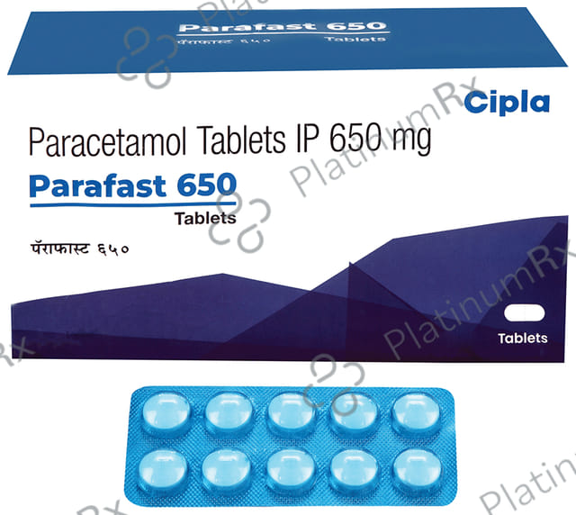 Parafast 650mg Tablet 10s