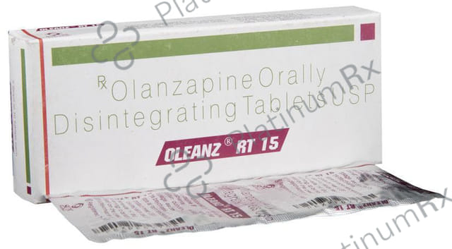Oleanz RT 15mg Tablet DT 10s