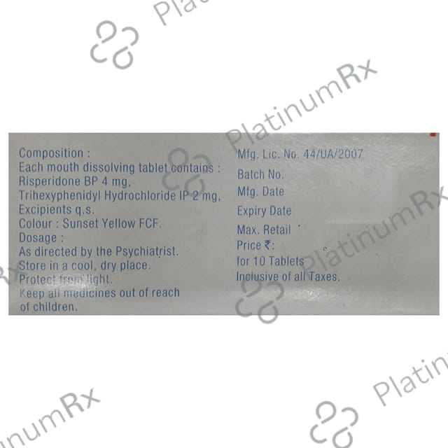 Zisper Forte 4/2mg Tablet 10s