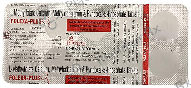 Folexa Plus Tablet 10s