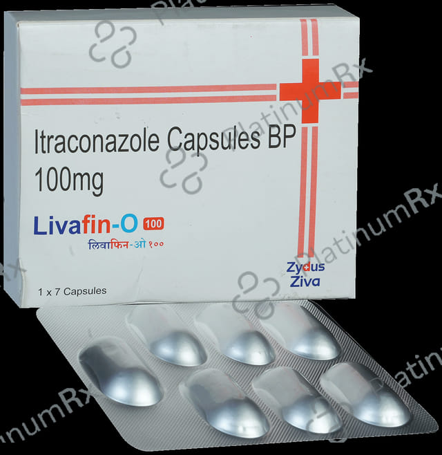 Livafin O 100mg Capsule 7s
