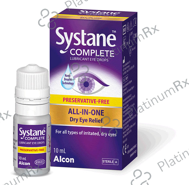 Systane Complete Lubricant 0.6% Eye Drop 10ml