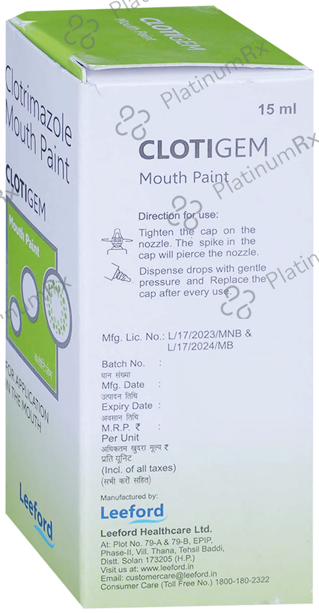 Clotigem Mouth Paint 15ml