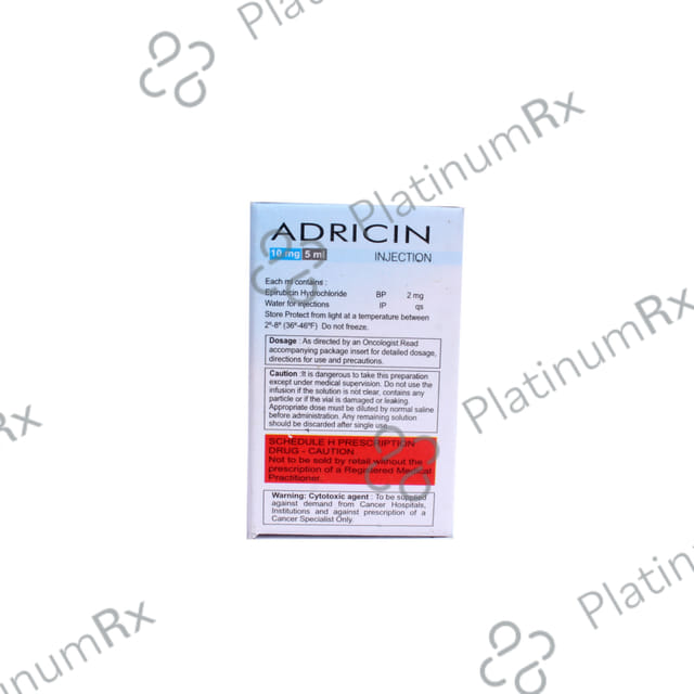 Adricin 10mg Injection 5ml