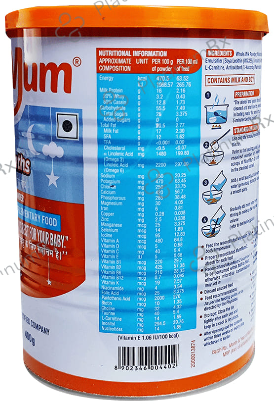 Mummum Powder Stage 2 After 6 Months 400gm