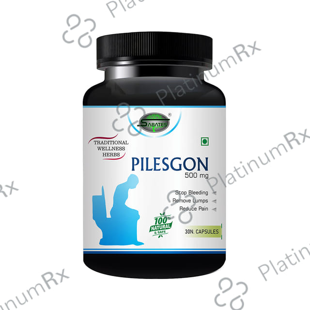 Sabates Pilesgon 500mg Capsule
