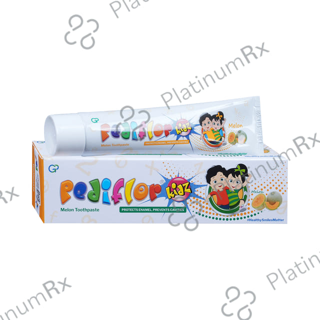 Pediflor Kidz Melon Flavour Toothpaste 70gm