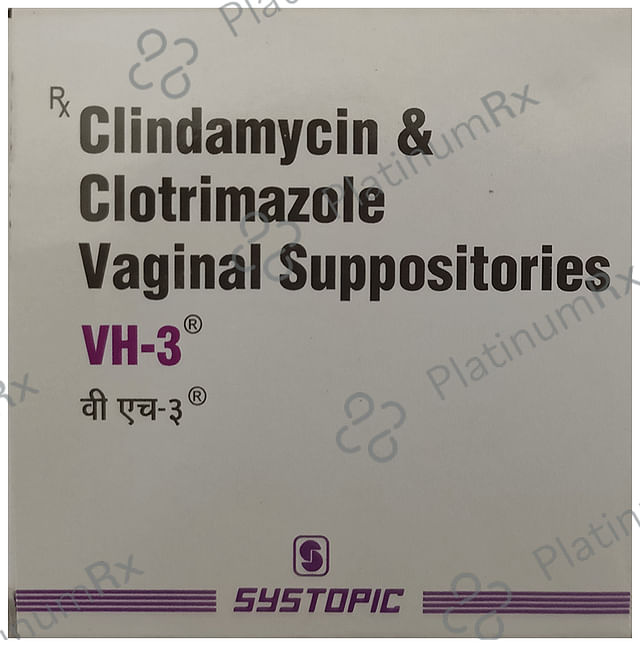 VH 300mg Vaginal Suppository 3s