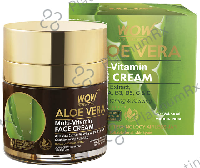 WOW Skin Science Aloe Vera Multi-Vitamin Face Cream