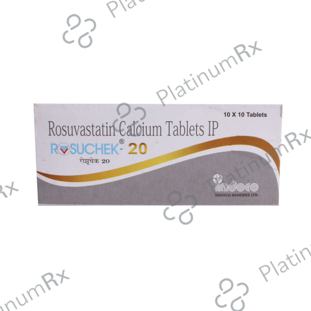 Rosuchek 20mg Tablet