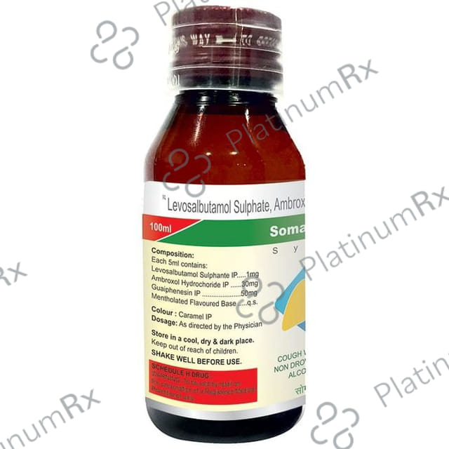 Somavent LS Syrup Alcohol Free