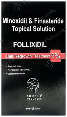 Follixidil Hair Regrowth Treatment 5% Solution 60ml
