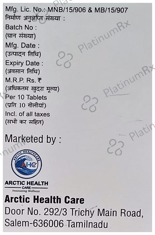 MeTic G 1/500mg Tablet PR 10s