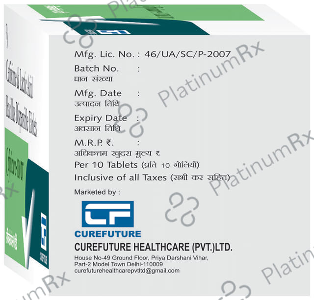 Cefixicure 100 DT Tablet