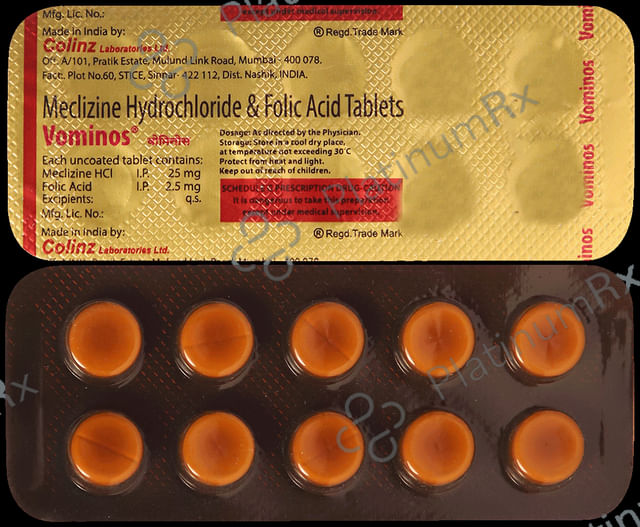 Vominos 25mg Tablet