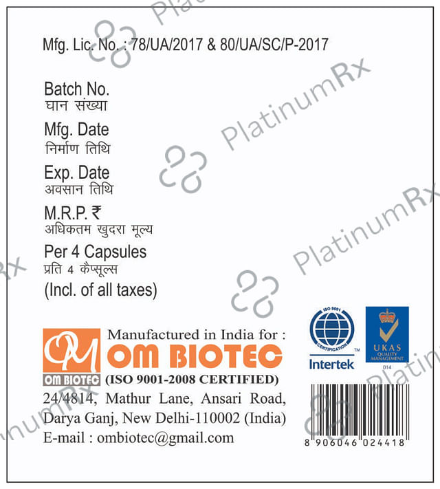 Etricom 100 Capsule
