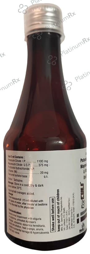 Forculi Oral Solution Orange Sugar Free 200 Oral Solution