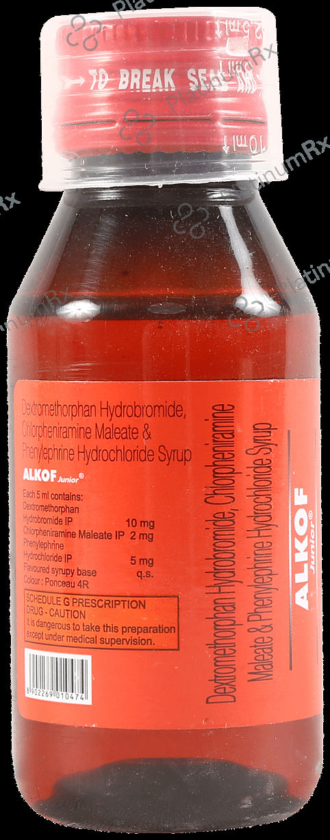 Alkof Junior Syrup 60 Syrup