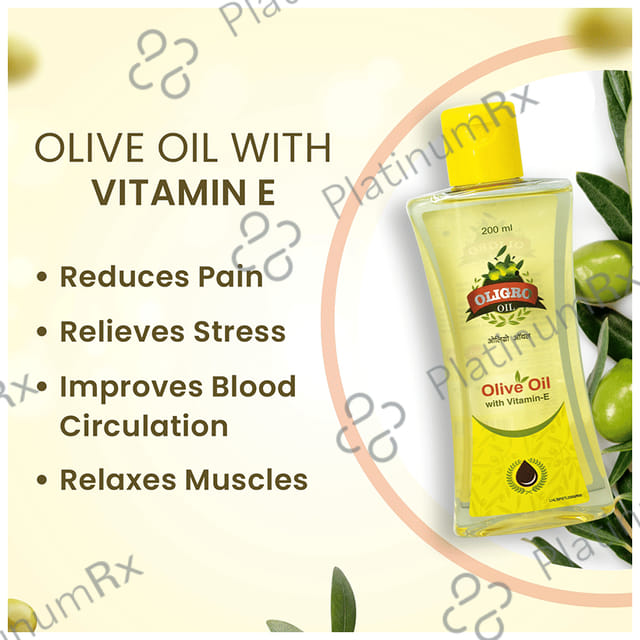 Oligro Olive Oil with Vitamin-E 200 Oil