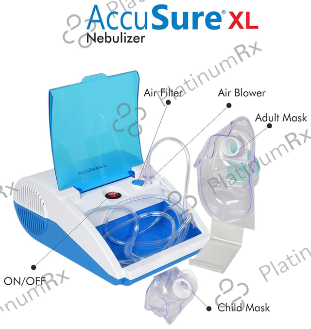 AccuSure Nebulizer XL Blue