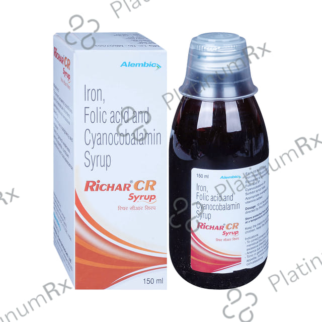 Richar CR 30mg/550mcg Syrup 150ml