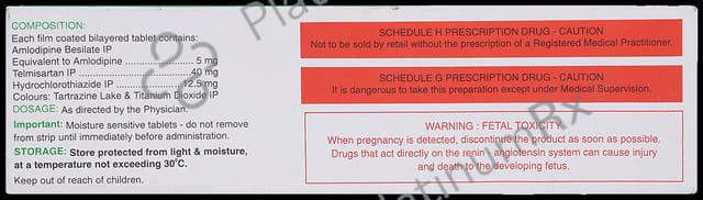 Amodep TMH 5/12.5/40mg Tablet 10s