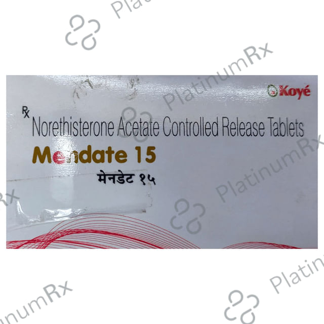 Mendate 15 Tablet CR