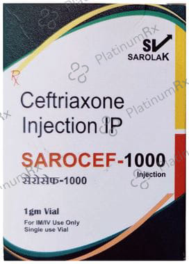 Sarocef 1000 Injection