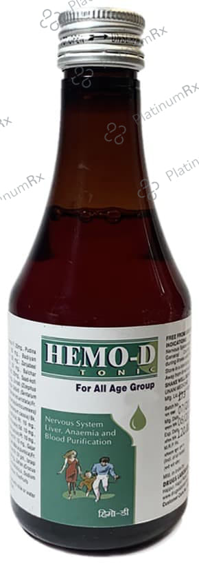 Drugs Lab Hemo-D Tonic