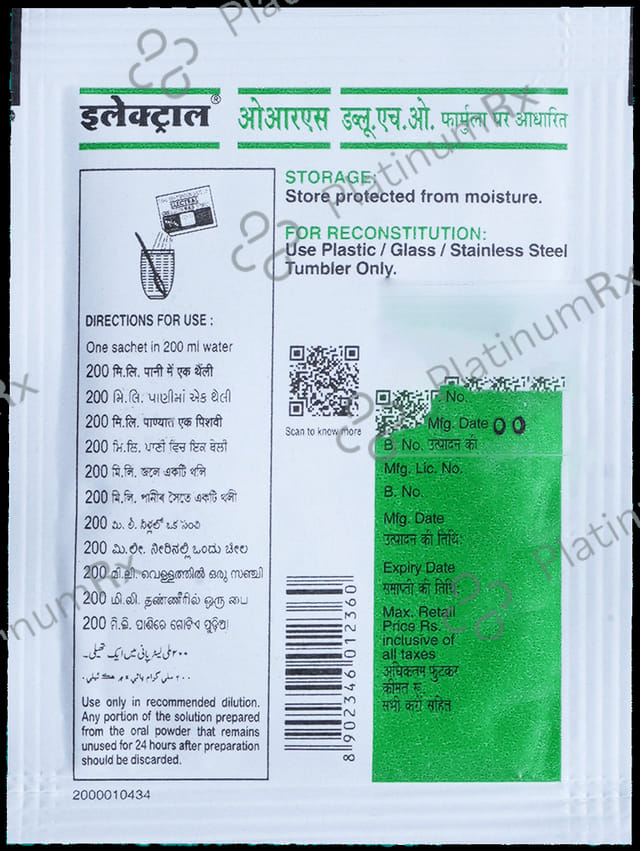 Electral ORS Regular Flavour Powder 4.4gm