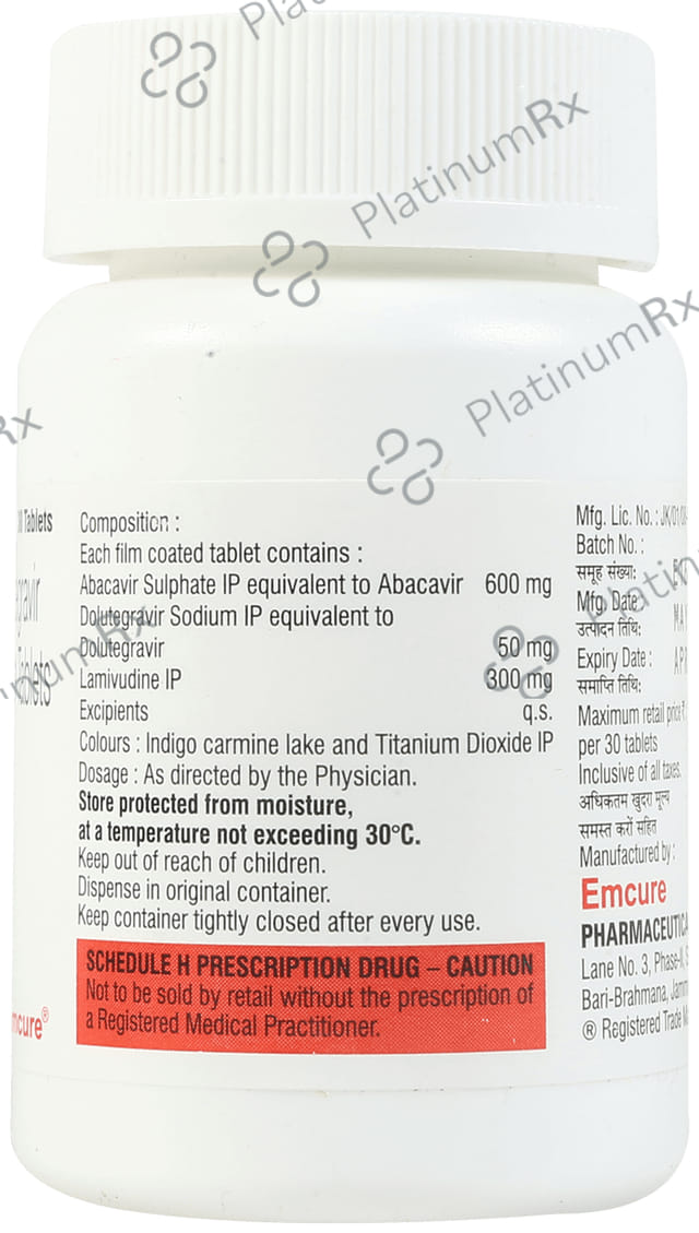 Inbec 600/50/300mg Tablet 30s