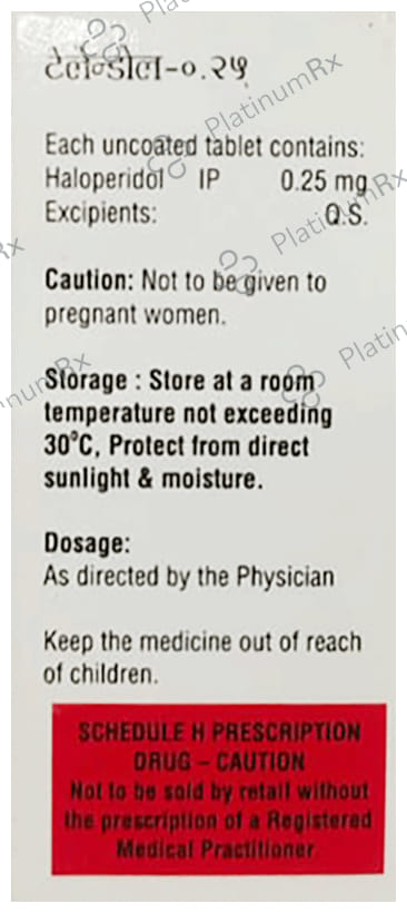 Talendol 0.25mg Tablet