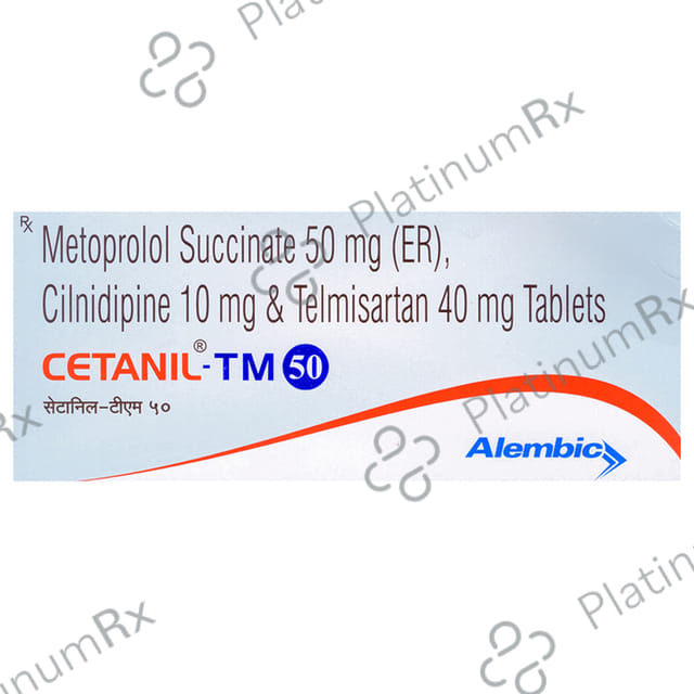 Cetanil TM 50 Tablet ER