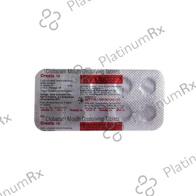 Oresta 10mg Tablet