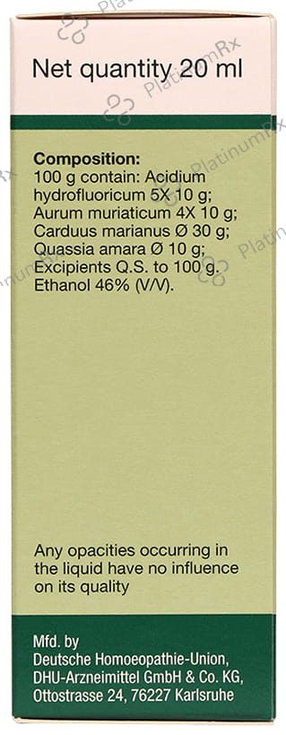 Dr Willmar Schwabe Germany Carduus Marianus Pentarkan Ptk 23 Drop