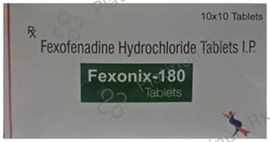 Fexonix 180mg Tablet 10s