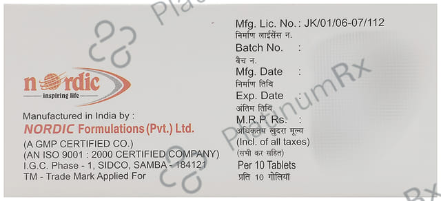L Flo 250mg Tablet DT