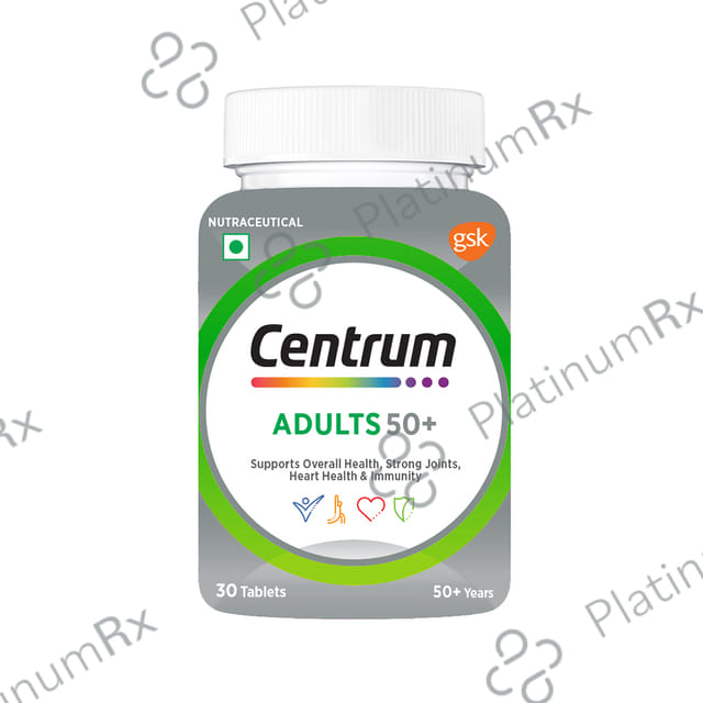 Centrum Adult 50+ Veg Tablets 30s