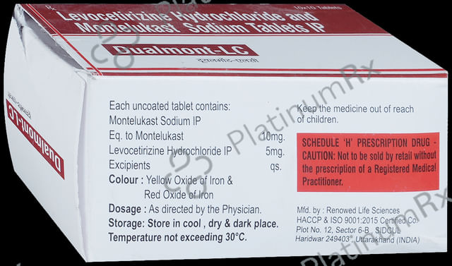 Dualmont LC 5/10mg Tablet 10s