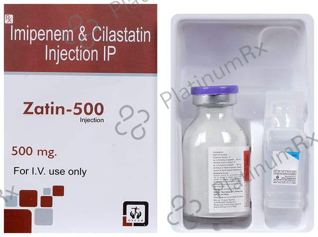 Zatin 500mg Injection 1s