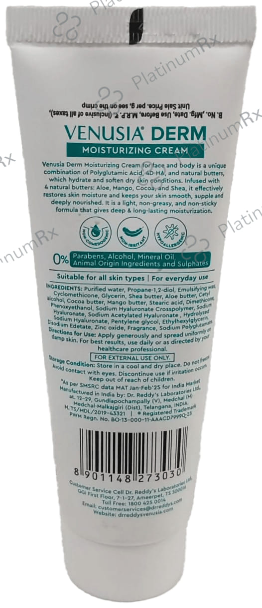 Venusia Derm Moisturizing Cream 75gm