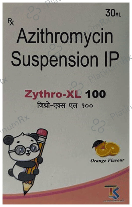 Zythro-XL 100 Oral Suspension Orange
