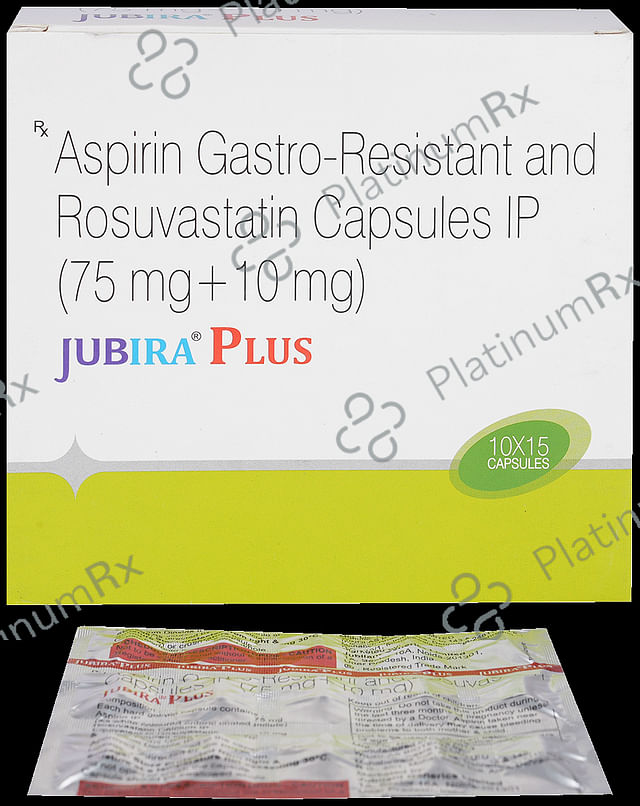 Jubira Plus 75/10mg Capsule 15s